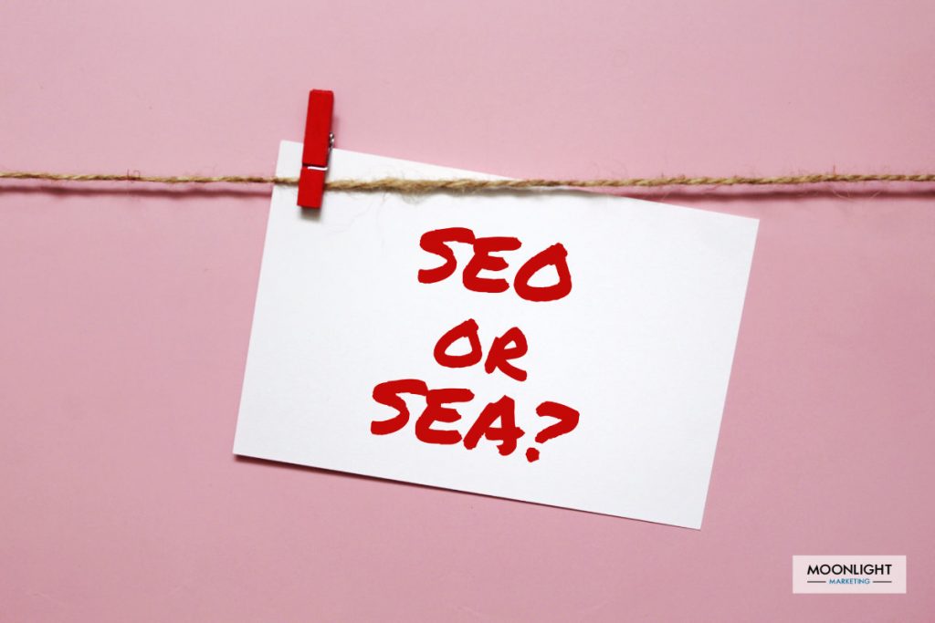 SEA - Sichtbarkeit in Suchmaschinen